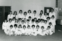 enfants judo 1978