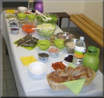 Buffet basé sur de la diététique chinoise