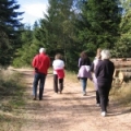 marche meditative du groupe Aiki